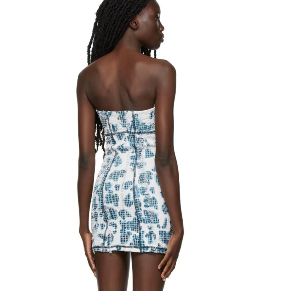Luna Del Pinal Rubber Stretch Weave Dress - Picture 5 of 7